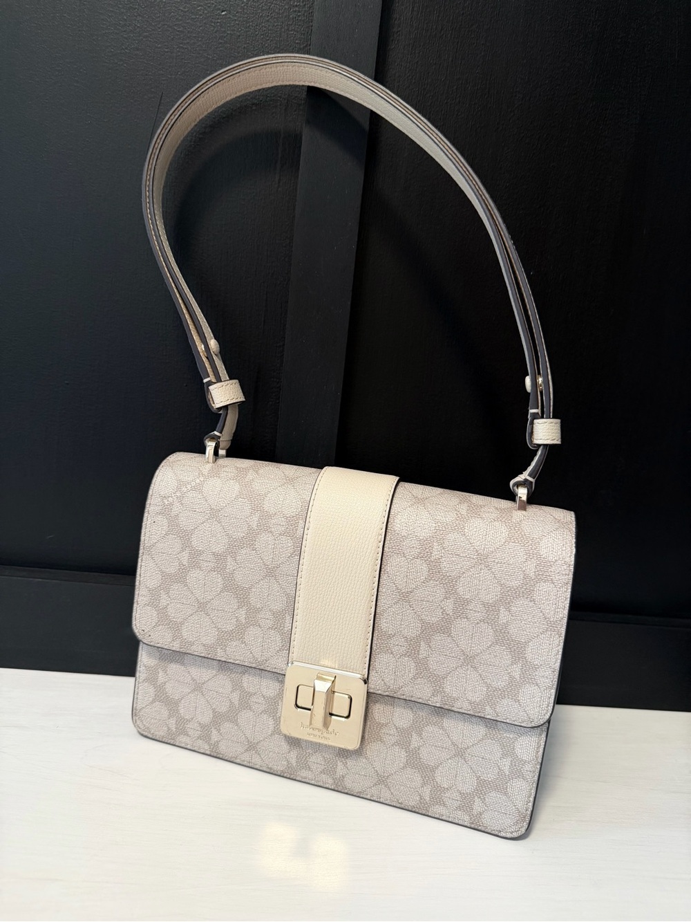 Kate Spade Flower Small Flap Shoulder Bag